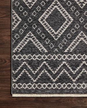 Vance Charcoal / Dove (Pattern 3) shown from a different angle to reveal its pattern.