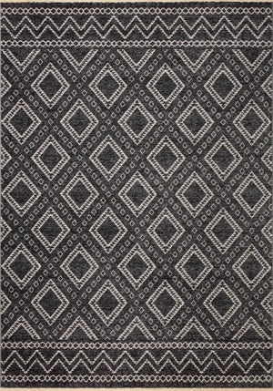 Vance Charcoal / Dove (Pattern 3) — a Loloi rug at Laurie Yapp Home.