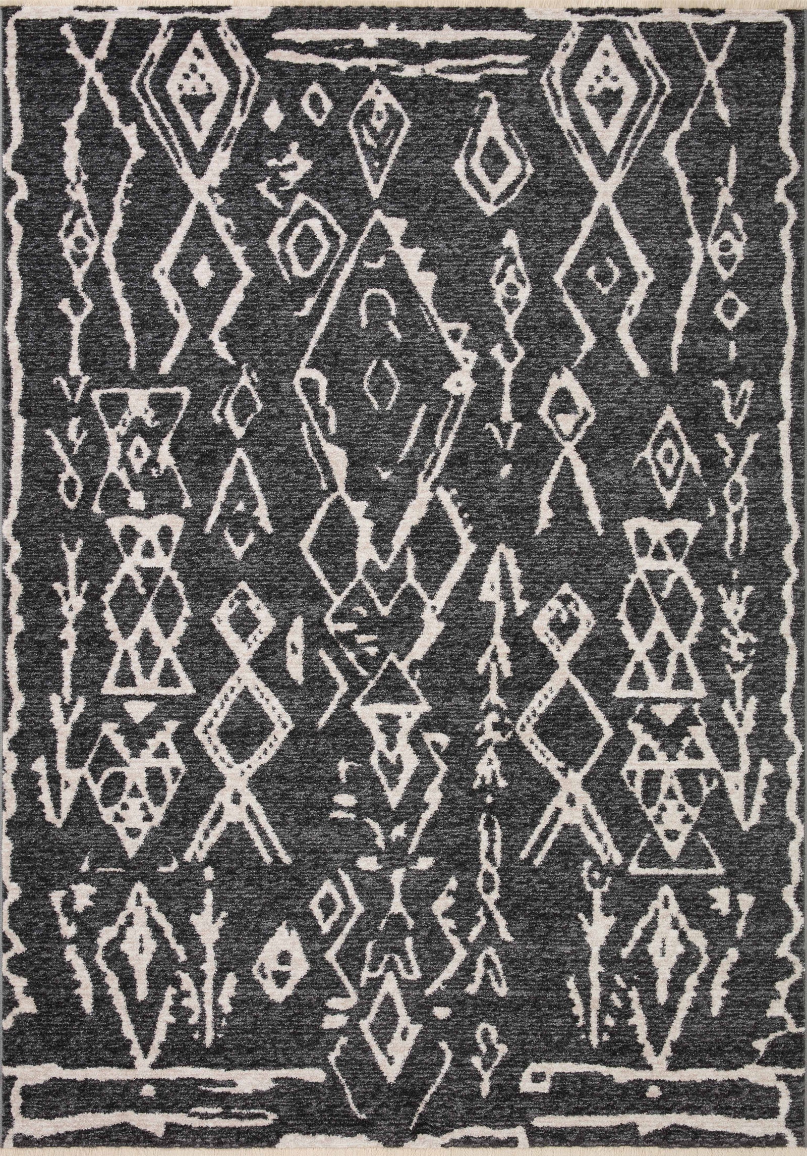 Vance Charcoal / Dove (Pattern 4) — a Loloi rug at Laurie Yapp Home.