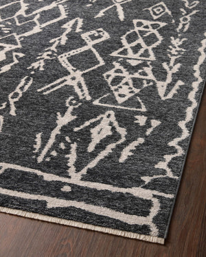 Vance Charcoal / Dove (Pattern 4) shown from another angle.