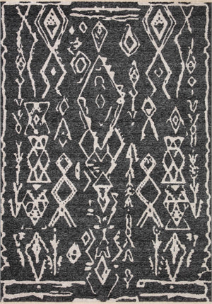 Vance Charcoal / Dove (Pattern 4) — a Loloi rug at Laurie Yapp Home.