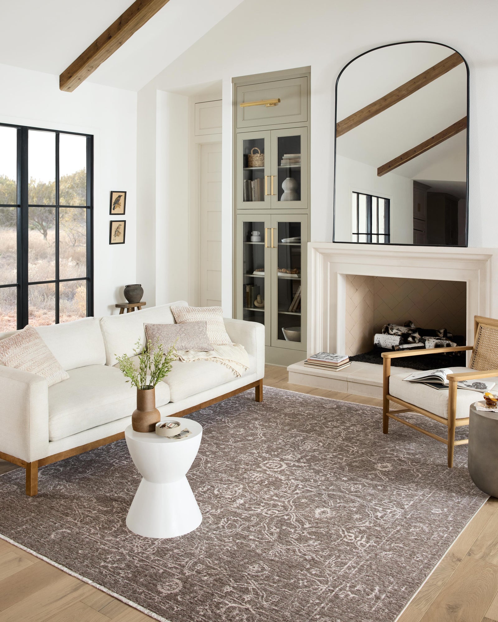 Vance Taupe / Dove (Pattern 3) — a Loloi rug at Laurie Yapp Home.