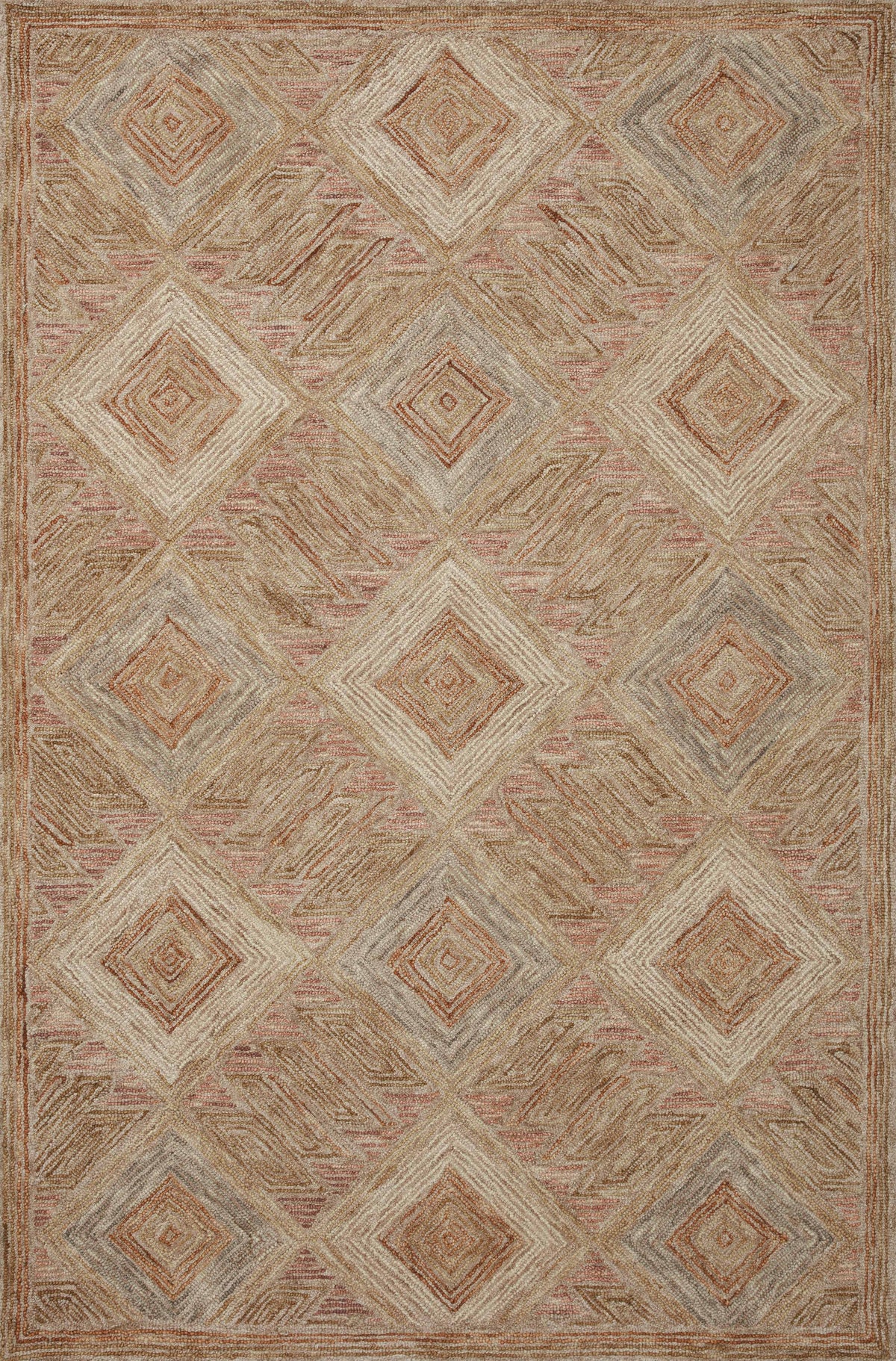 Varena Berry / Multi — a Loloi rug at Laurie Yapp Home.