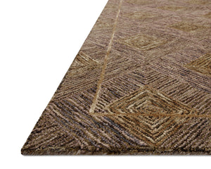 Varena Plum / Gold shown from a different angle to reveal its pattern.
