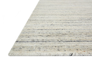 Side view of the Vaughn Ivory rug.