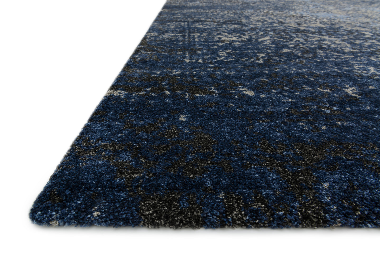 Viera Grey / Navy — a Loloi rug at Laurie Yapp Home.