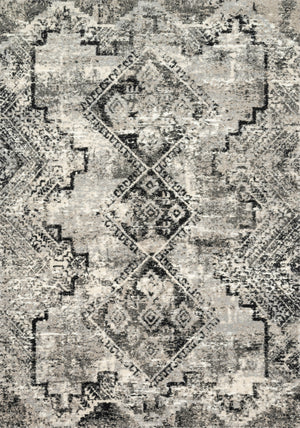 Viera Grey / Black — a Loloi rug at Laurie Yapp Home.