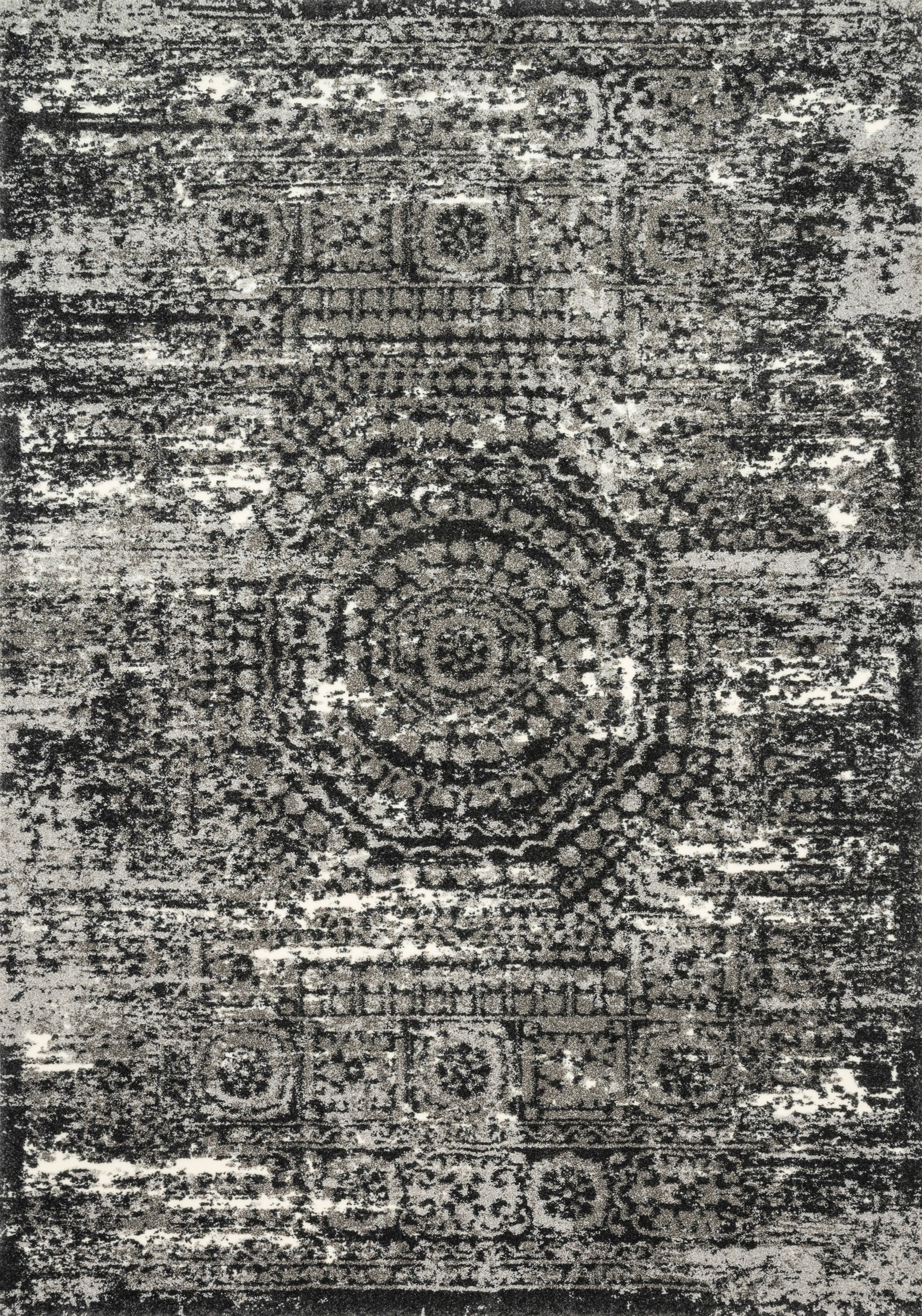 Viera Graphite / Black — a Loloi rug at Laurie Yapp Home.