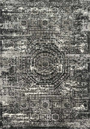 Viera Graphite / Black — a Loloi rug at Laurie Yapp Home.
