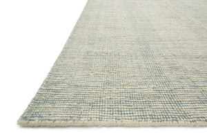 Side view of the Villa Lt. Blue rug.