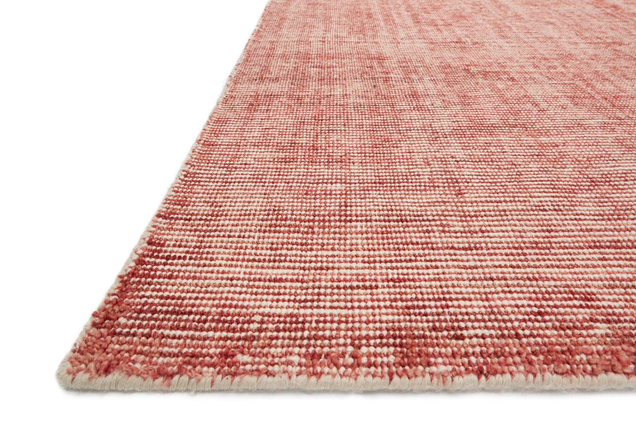Side view of the Villa Rust rug.