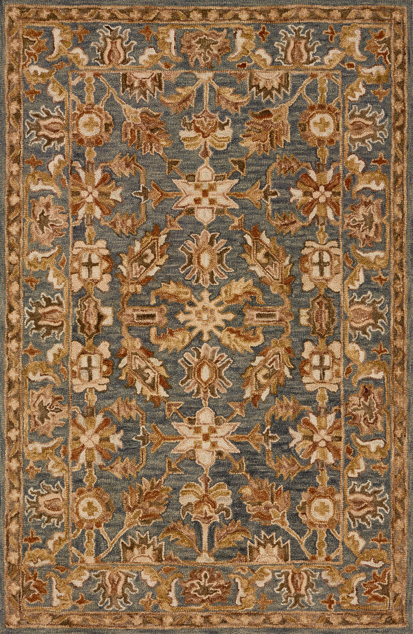 Victoria Slate / Slate — a Loloi rug at Laurie Yapp Home.