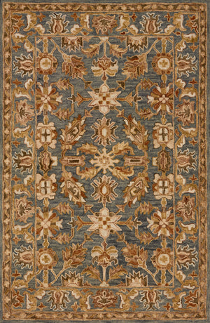 Victoria Slate / Slate — a Loloi rug at Laurie Yapp Home.