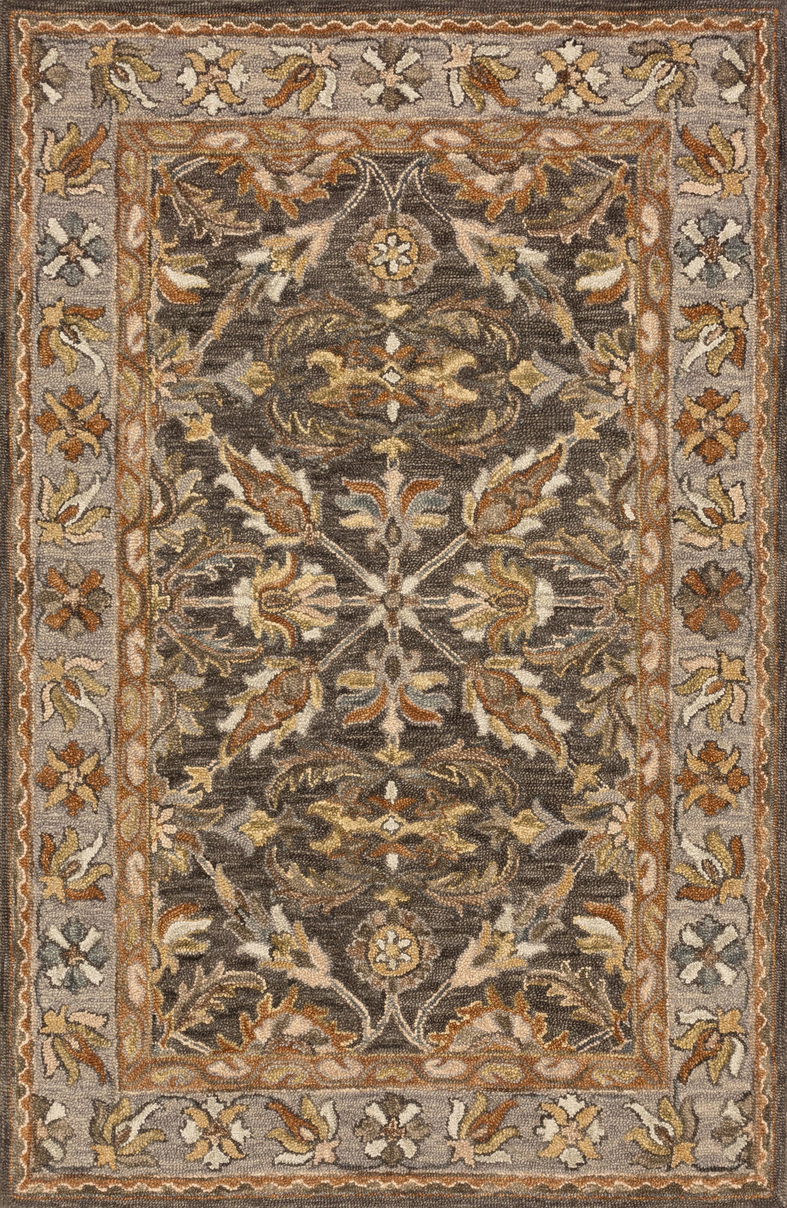 Victoria Dk Taupe / Grey — a Loloi rug at Laurie Yapp Home.