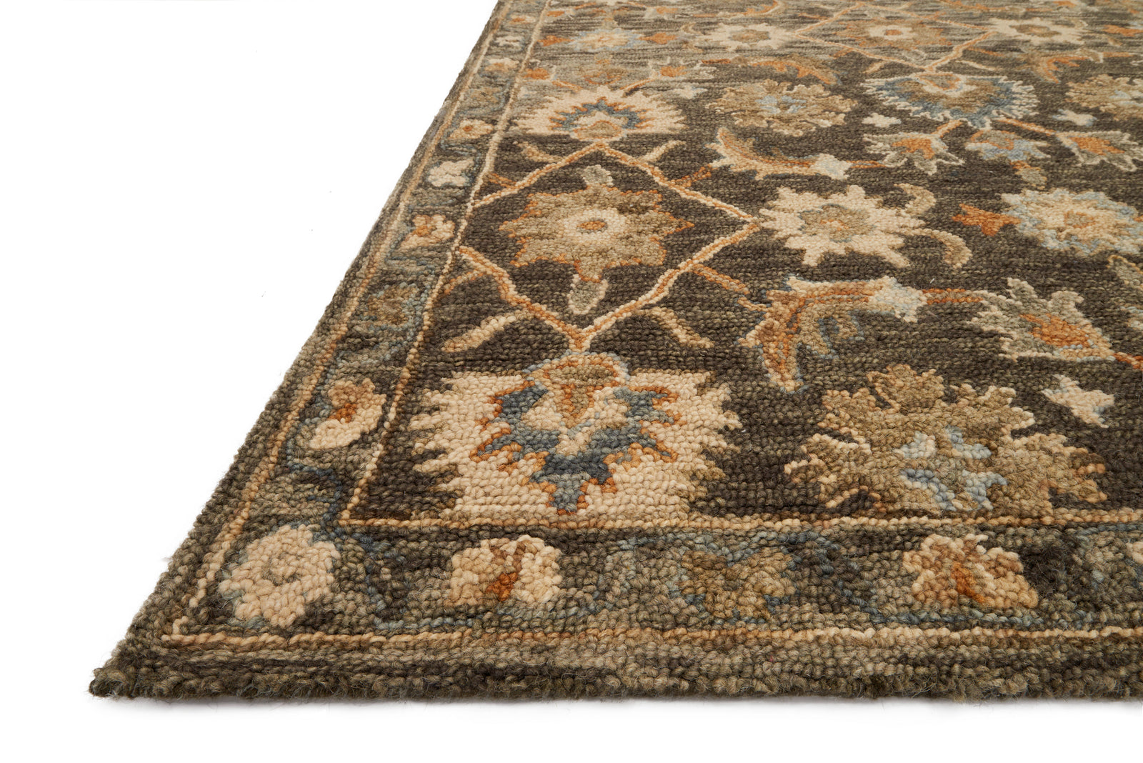 Victoria Dk Taupe / Multi — a Loloi rug at Laurie Yapp Home.