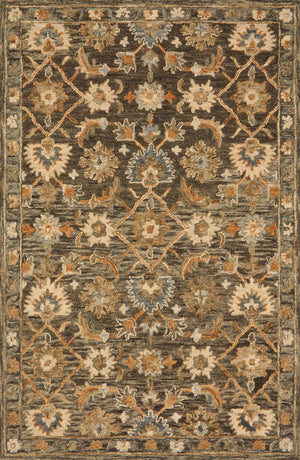 Victoria Dk Taupe / Multi — a Loloi rug at Laurie Yapp Home.
