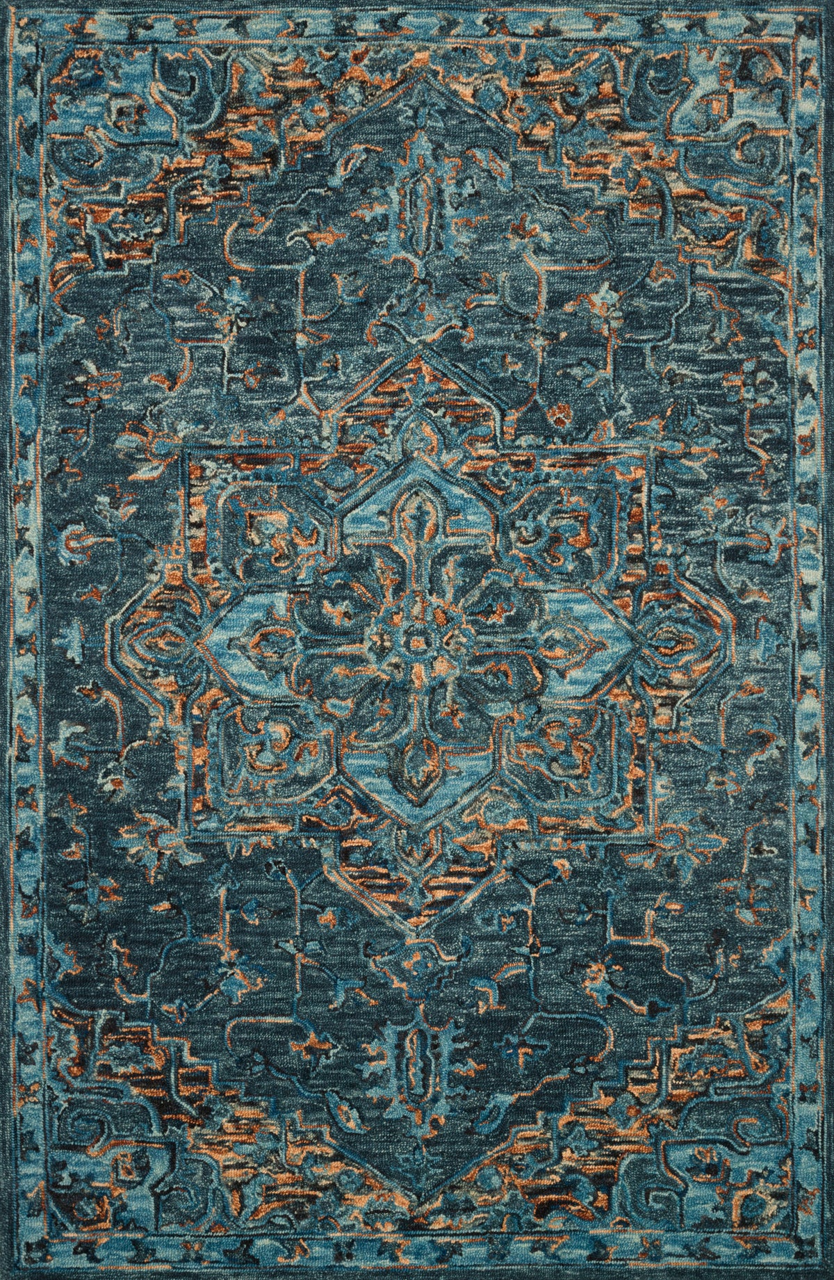 Victoria Teal / Multi — a Loloi rug at Laurie Yapp Home.