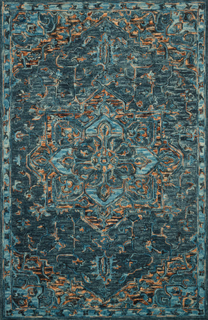 Victoria Teal / Multi — a Loloi rug at Laurie Yapp Home.