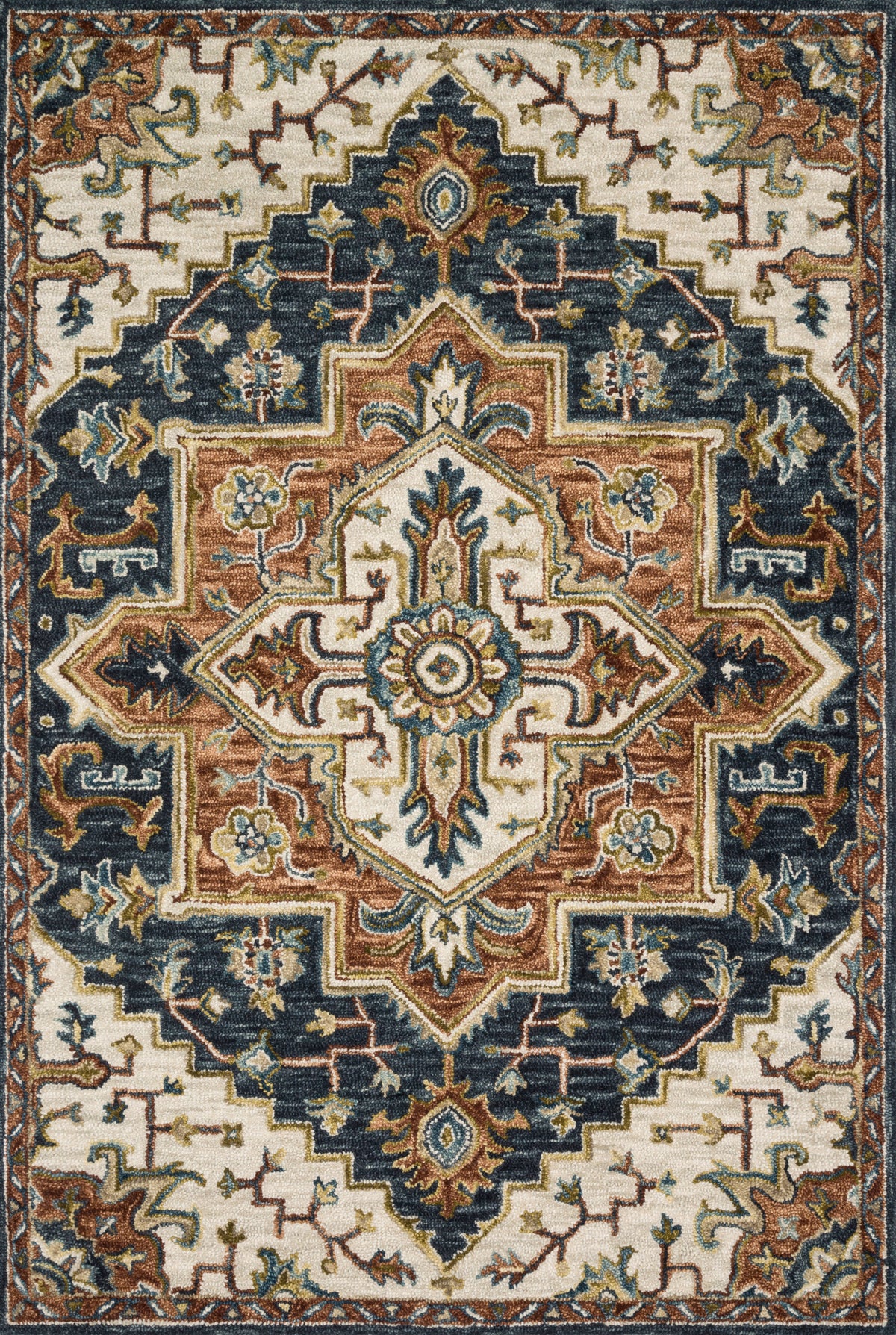 Victoria Blue / Multi — a Loloi rug at Laurie Yapp Home.