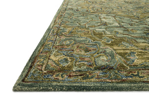 Victoria Dark Green / Tobacco shown from another angle.