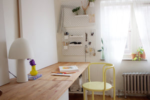Vicky Table Lamp - Lifestyle [HL458201-SWH]