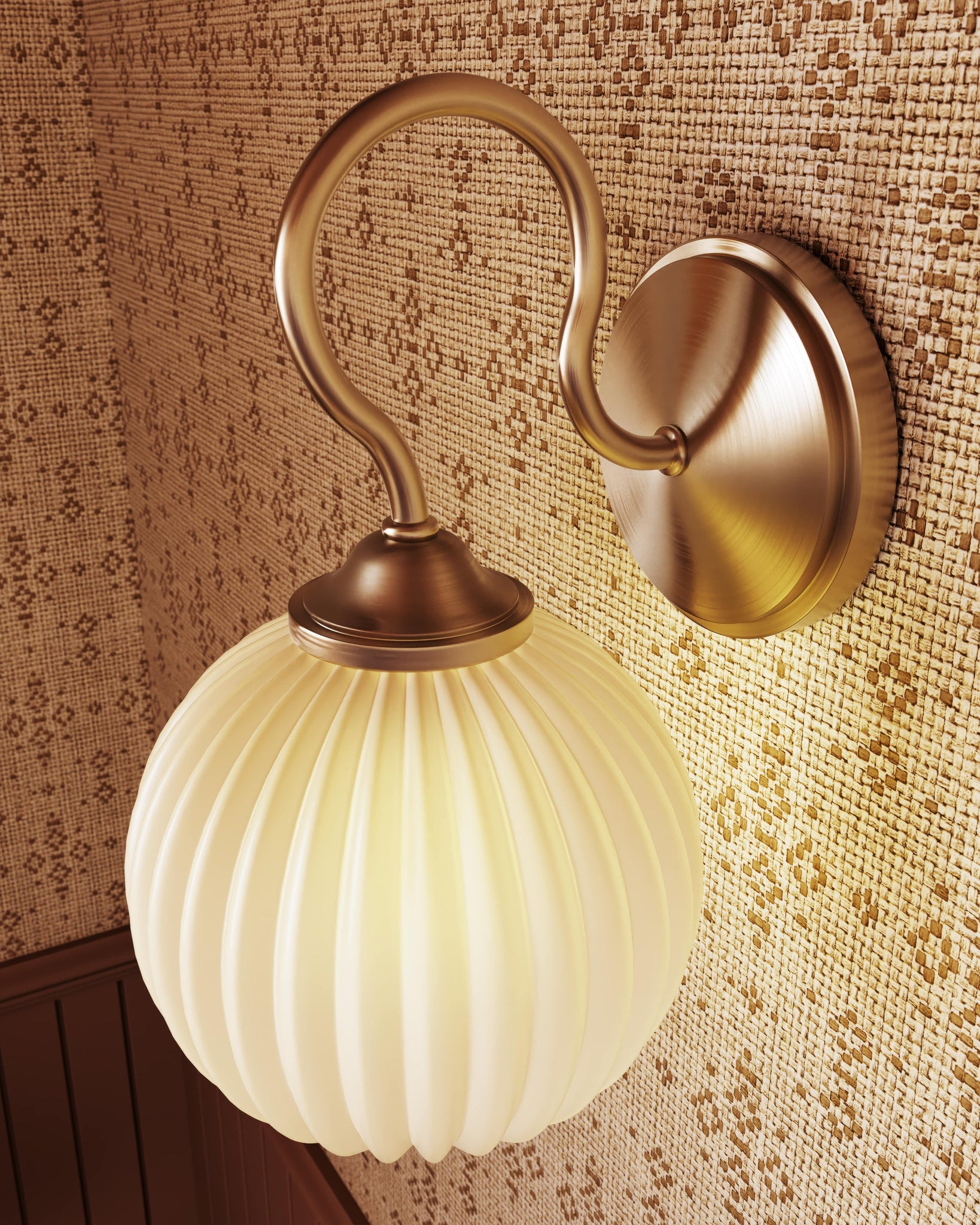 Vida Wall Sconce - Lifestyle [H1130101-PBR]