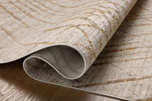 Wade Beige / Gold shown from a different angle to reveal its pattern.