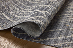 Wade Midnight / Beige shown from a different angle to reveal its pattern.