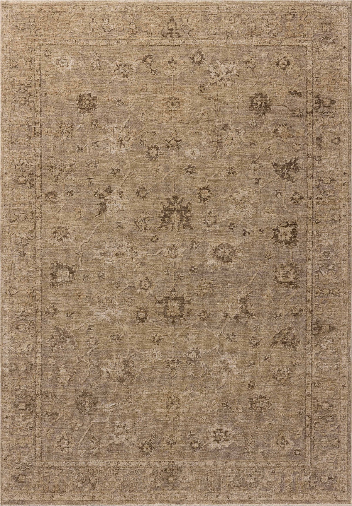 Willa Taupe / Natural — a Loloi rug at Laurie Yapp Home.
