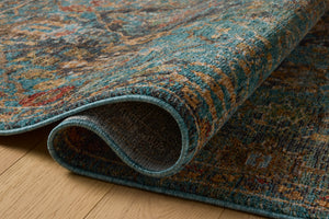 Winchester Blue shown from a different angle to reveal its pattern.