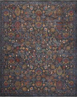 Winchester Sapphire / Multi — a Loloi rug at Laurie Yapp Home.