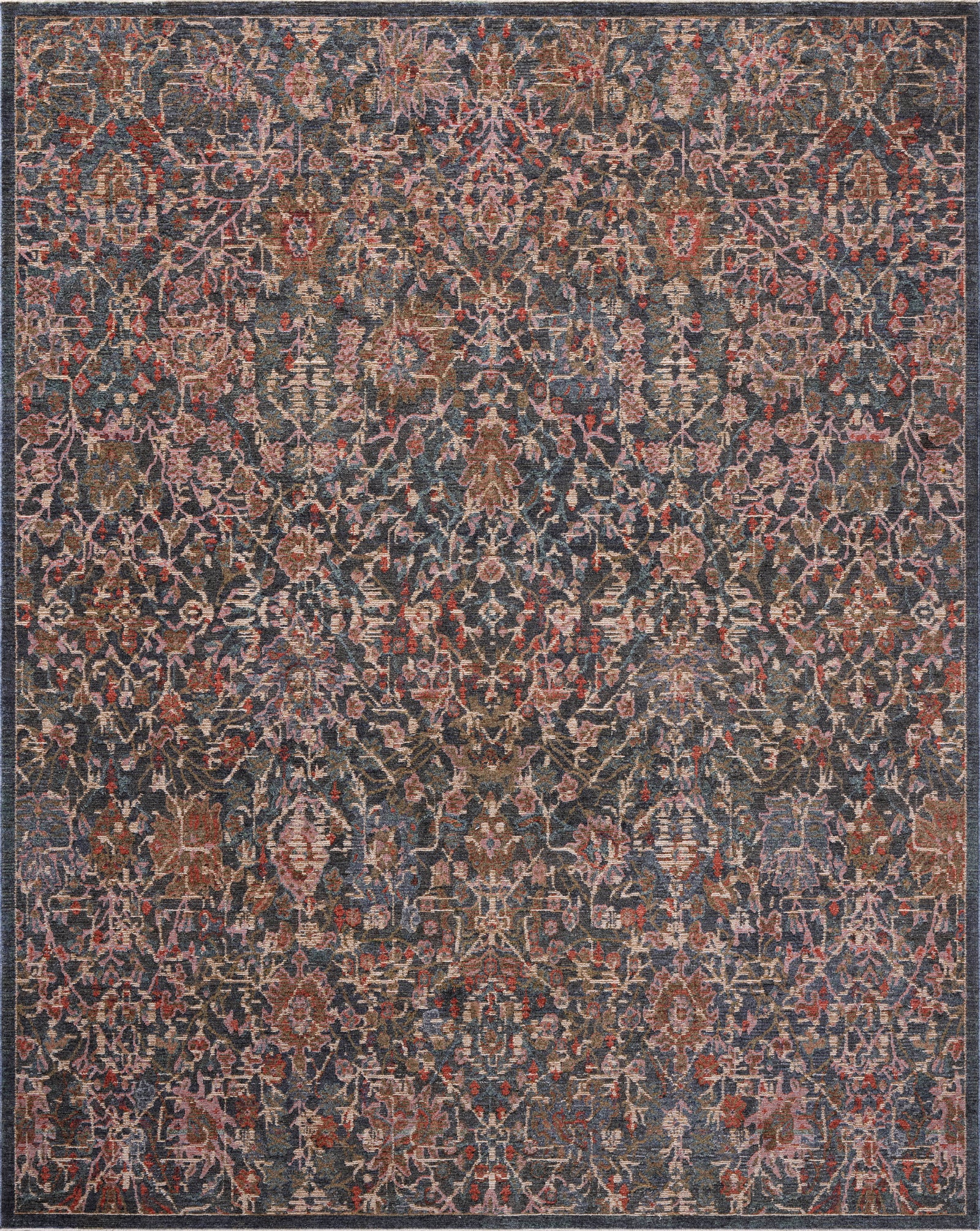 Winchester Denim / Sunset — a Loloi rug at Laurie Yapp Home.