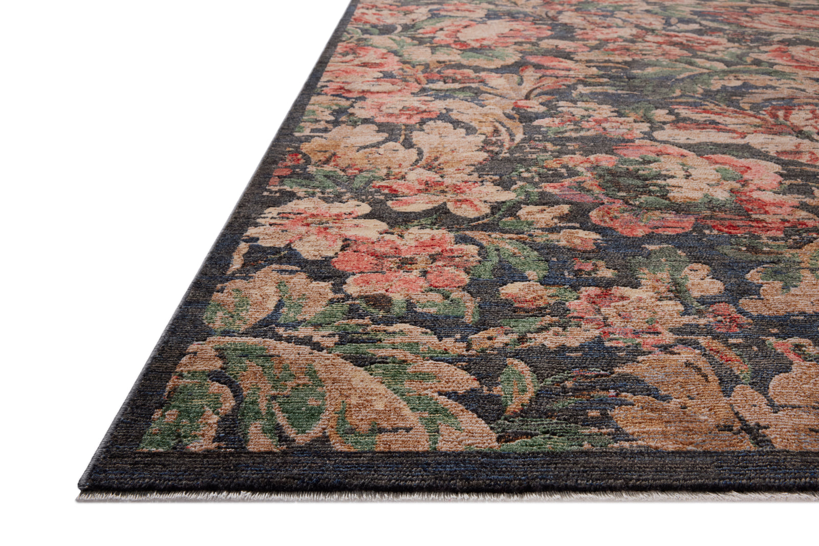 Winchester Midnight / Blush — a Loloi rug at Laurie Yapp Home.