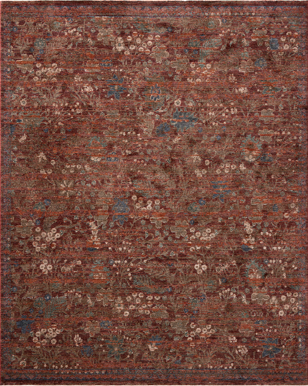 Winchester Ruby / Mushroom — a Loloi rug at Laurie Yapp Home.