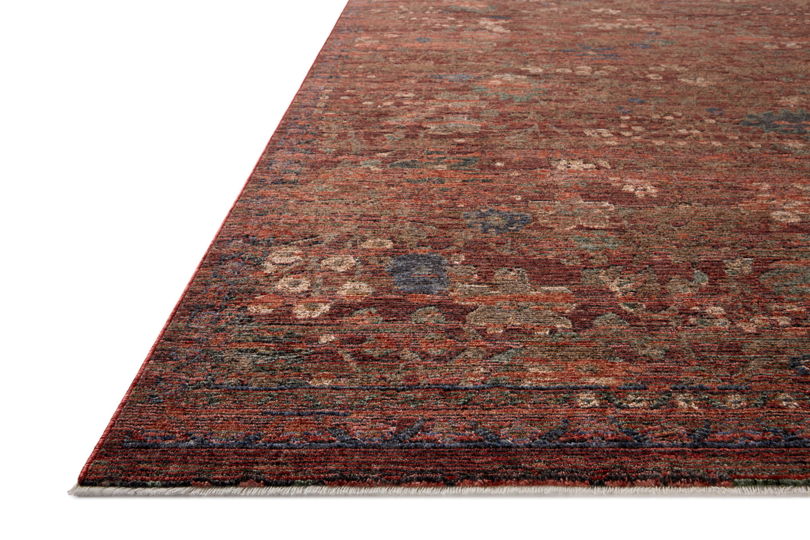 Winchester Ruby / Mushroom — a Loloi rug at Laurie Yapp Home.