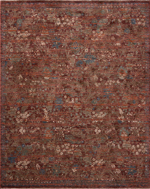 Winchester Ruby / Mushroom — a Loloi rug at Laurie Yapp Home.
