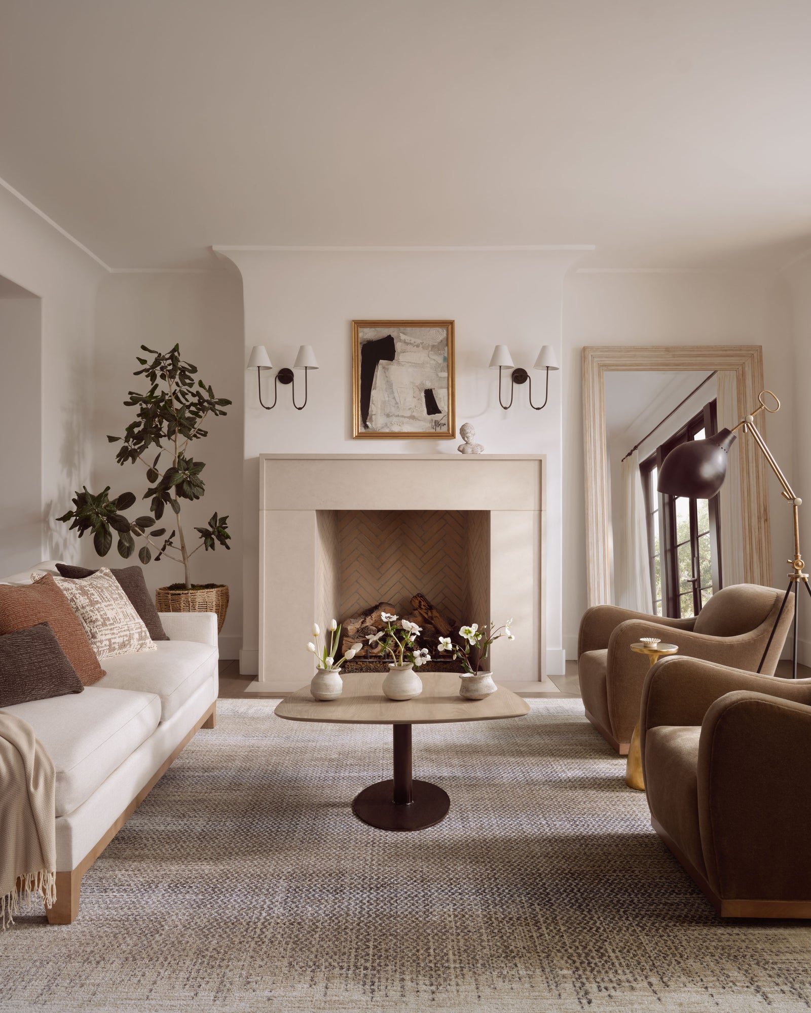 Wyatt Stone / Beige — a Loloi rug at Laurie Yapp Home.