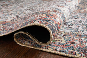 Wynter Red / Multi shown from a different angle to reveal its pattern.