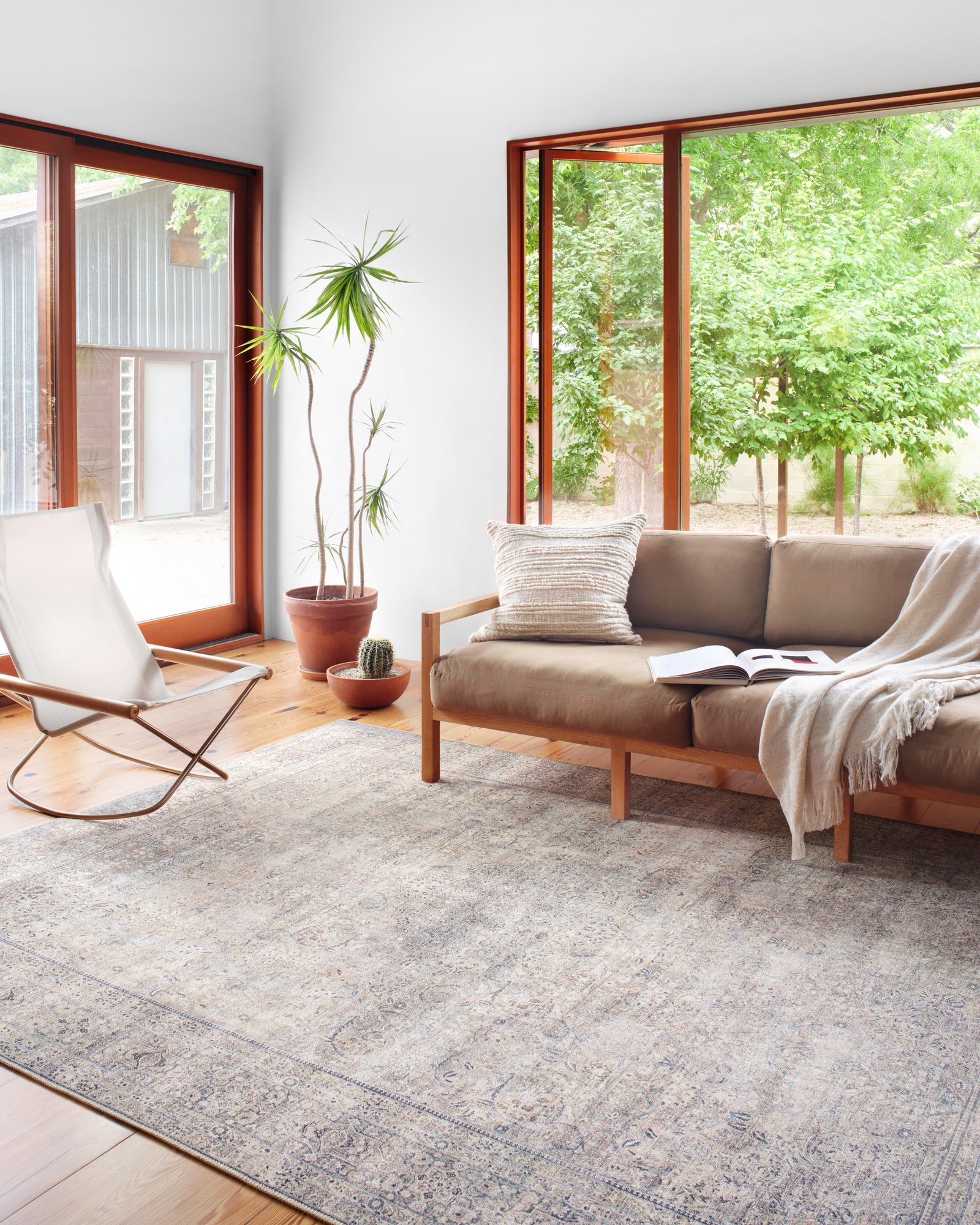 Wynter Silver / Charcoal — a Loloi rug at Laurie Yapp Home.