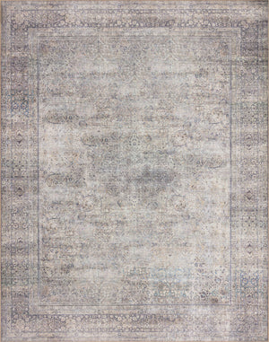 Wynter Silver / Charcoal — a Loloi rug at Laurie Yapp Home.