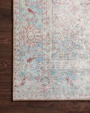 Wynter Red / Teal shown from a different angle to reveal its pattern.
