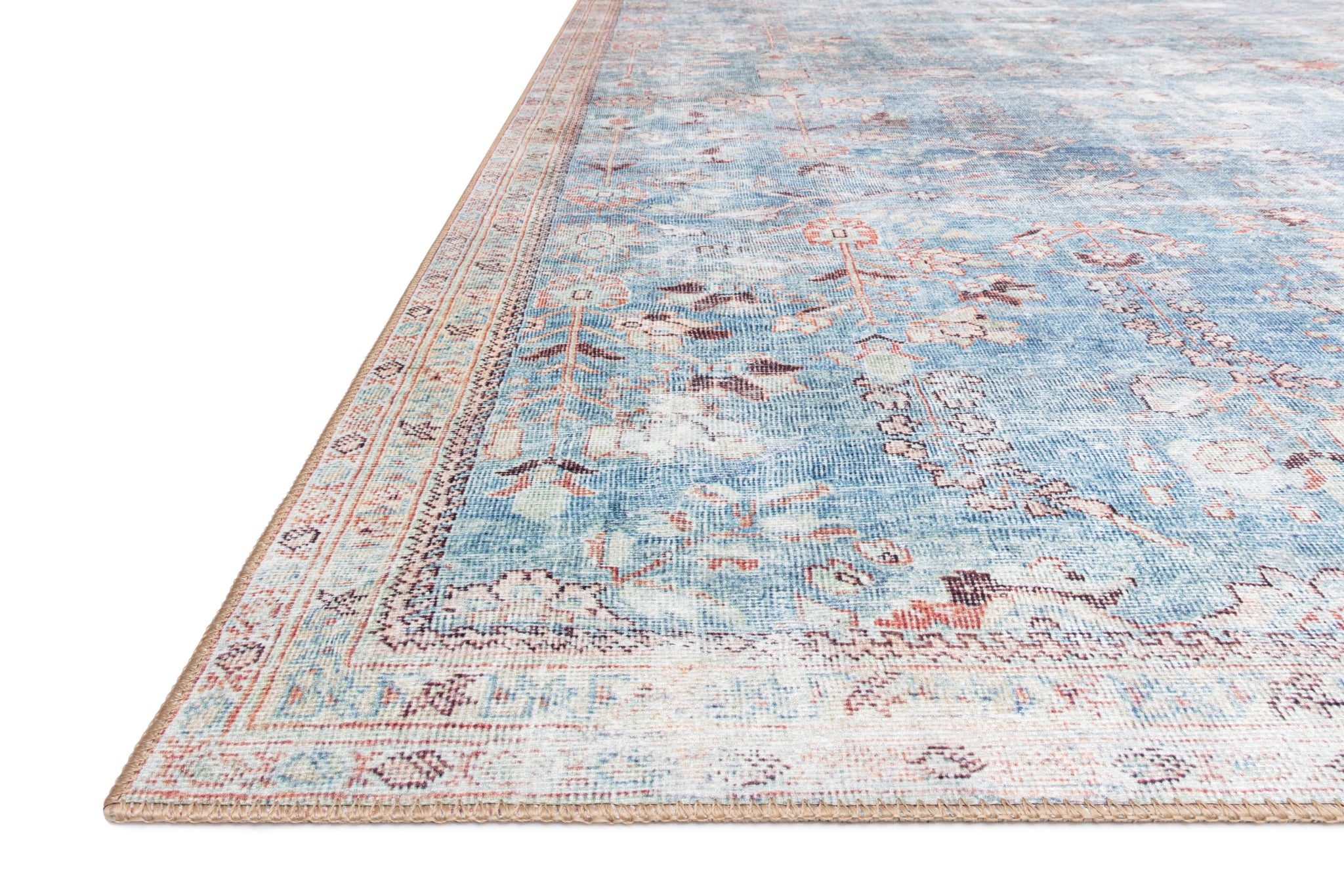 Wynter Teal / Multi shown from a different angle to reveal its pattern.