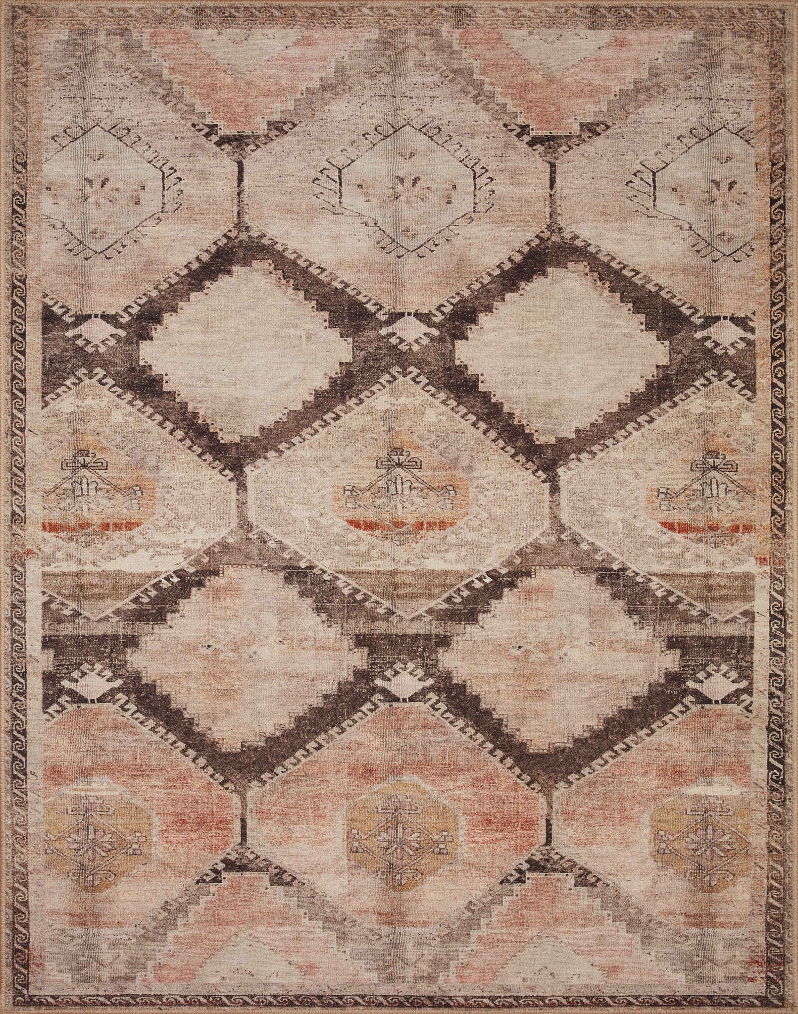 Wynter Graphite / Blush — a Loloi rug at Laurie Yapp Home.