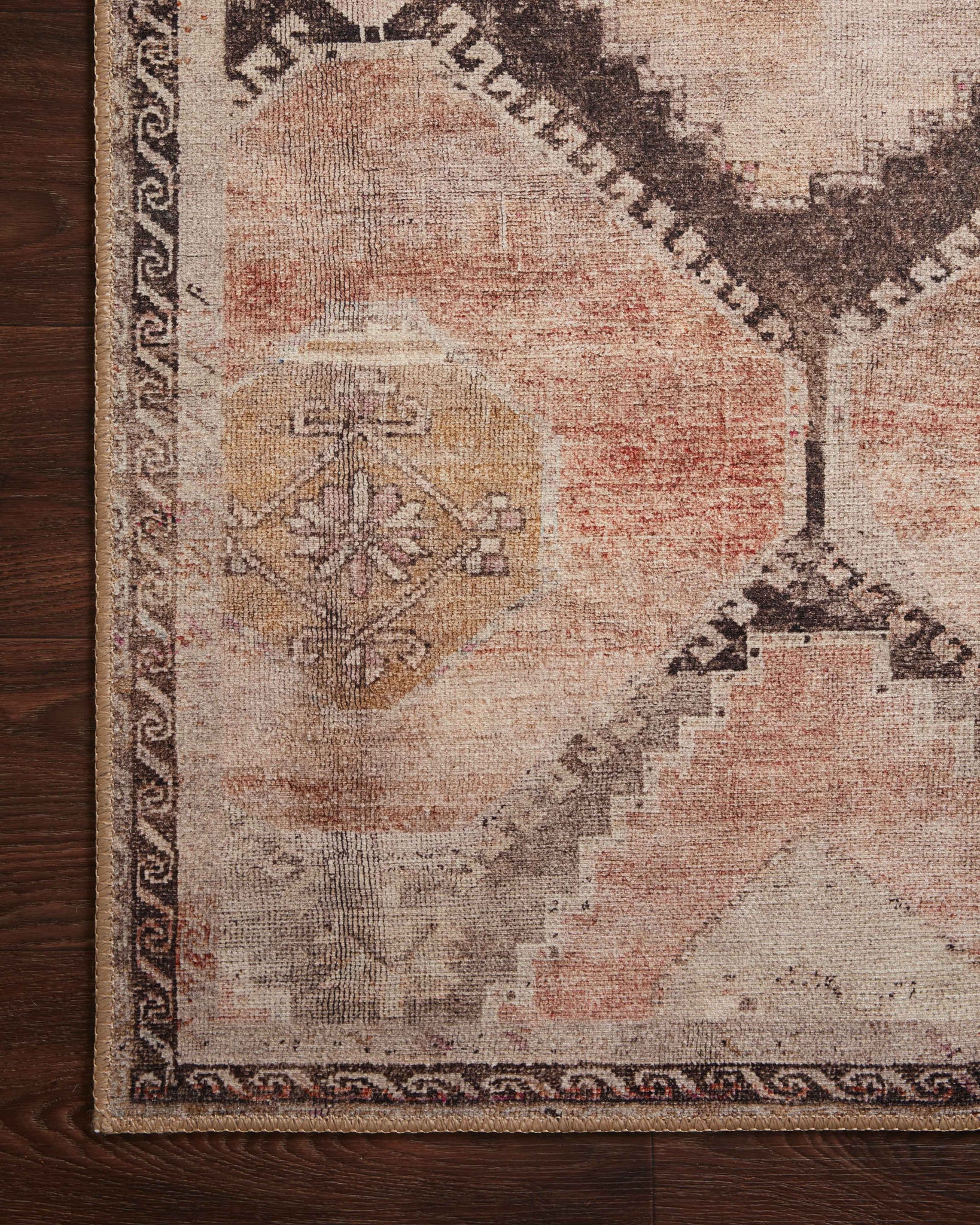 Wynter Graphite / Blush shown from a different angle to reveal its pattern.