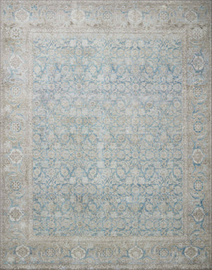 Wynter Ocean / Silver — a Loloi rug at Laurie Yapp Home.