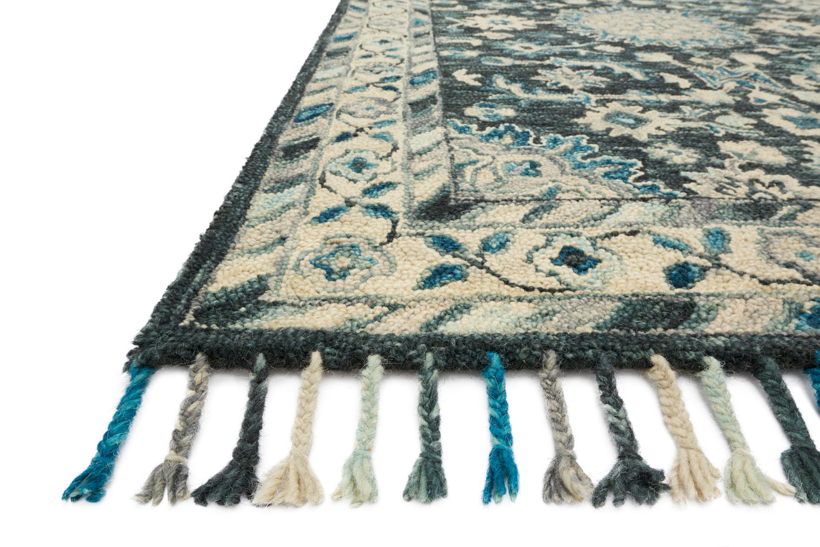 Zharah Teal / Grey — a Loloi rug at Laurie Yapp Home.
