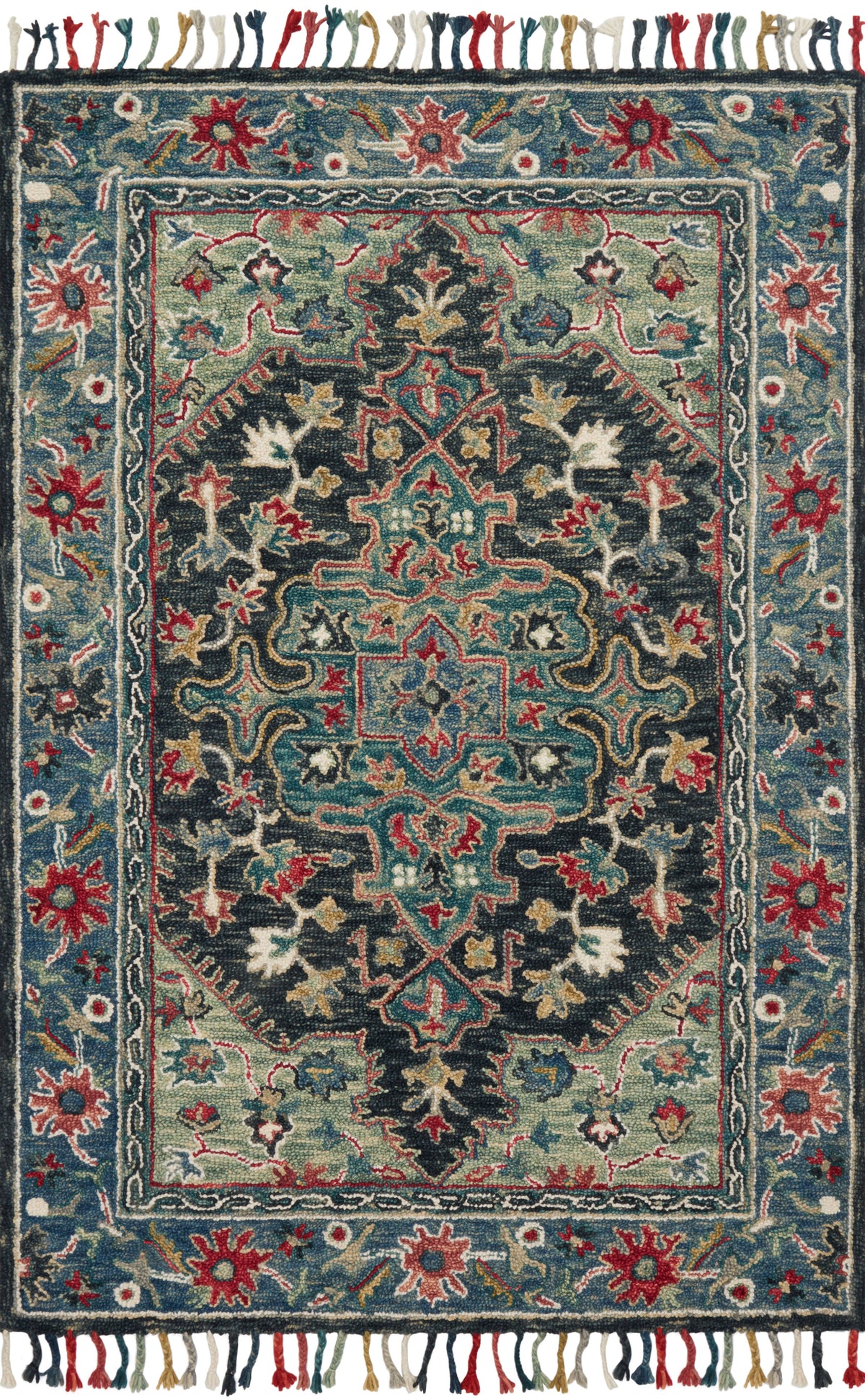 Zharah Navy / Blue — a Loloi rug at Laurie Yapp Home.