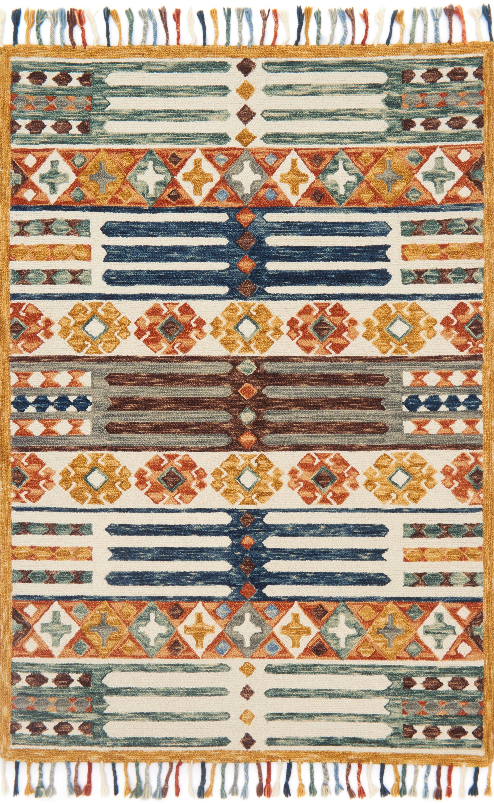 Zharah Santa Fe Spice — a Loloi rug at Laurie Yapp Home.