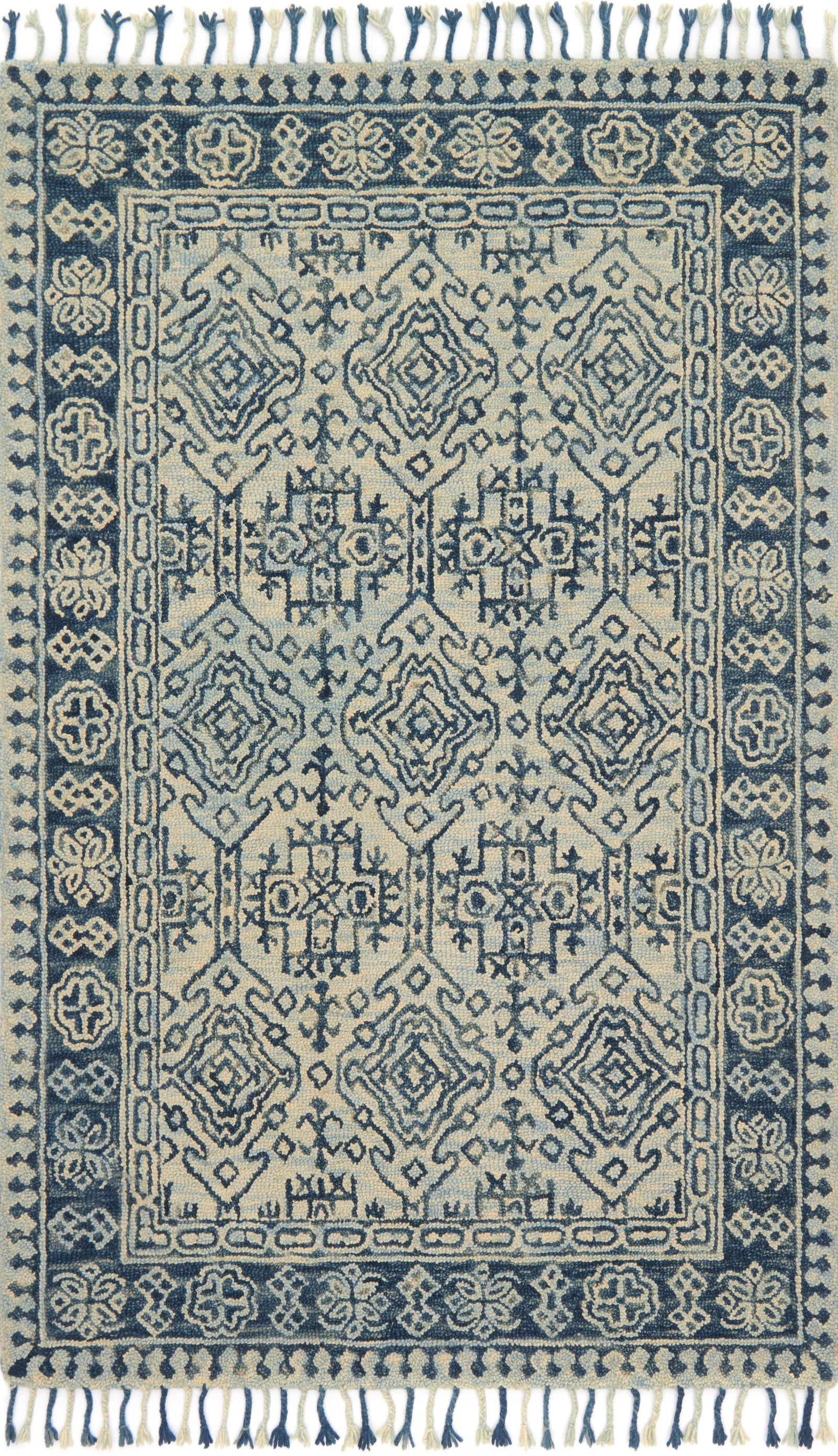 Zharah Mist / Blue — a Loloi rug at Laurie Yapp Home.