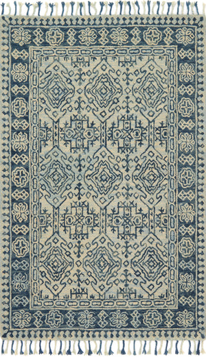 Zharah Mist / Blue — a Loloi rug at Laurie Yapp Home.